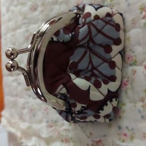 Vera bradley coin purse nwot